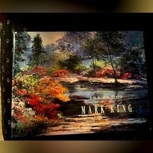 The Art of Mark King Hard Cover signed Book